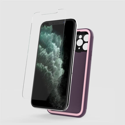 360 All-inclusive Shockproof Precise Hole PC + TPU Protective Case For iPhone 11 Pro(Purple)-garmade.com