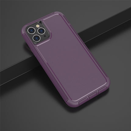 360 All-inclusive Shockproof Precise Hole PC + TPU Protective Case For iPhone 11 Pro Max(Purple)-garmade.com