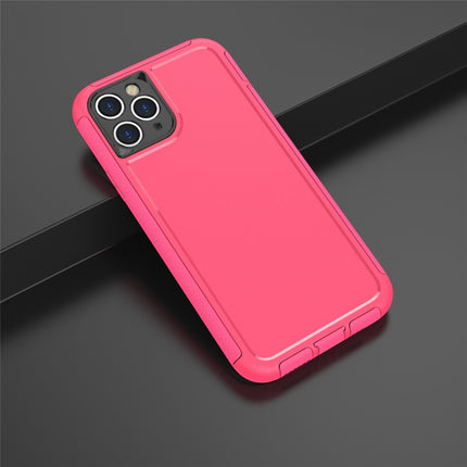 360 All-inclusive Shockproof Precise Hole PC + TPU Protective Case For iPhone 11 Pro Max(Rose Red)-garmade.com