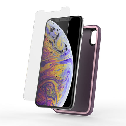 360 All-inclusive Shockproof Precise Hole PC + TPU Protective Case For iPhone XR(Purple)-garmade.com