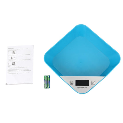 5000g x 1g Bowl Shaped LED Kitchen Electronic Scale-garmade.com