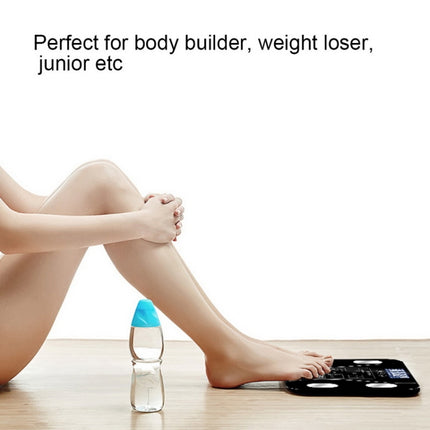 Household Smart Body Fat Electronic Weighing Scale, Battery Version(Pink)-garmade.com