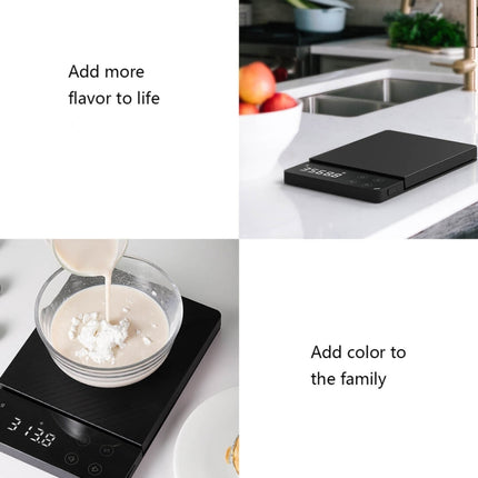 3KG Original Xiaomi Youpin DUKA ES1 Kitchen LCD Digital High-precision Electronic Scale-garmade.com