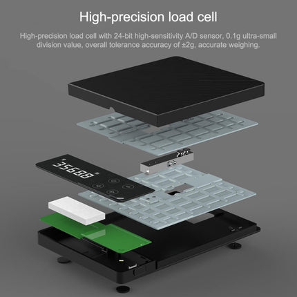 8KG Original Xiaomi Youpin DUKA ES1 Kitchen LCD Digital High-precision Electronic Scale-garmade.com