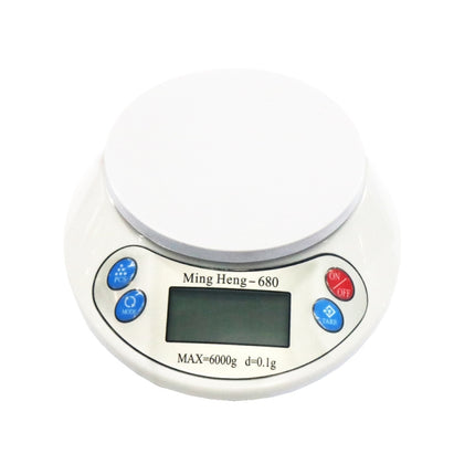 MH-680 6000g x 0.1g 2.2 inch LCD Digital Electronic Kitchen Scale-garmade.com