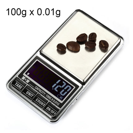 DS-29 100g x 0.01g High Accuracy Digital Electronic Scale Balance Device with 2.0 inch LCD Screen-garmade.com