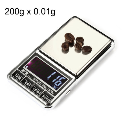 DS-29 200g x 0.01g High Accuracy Digital Electronic Scale Balance Device with 2.0 inch LCD Screen-garmade.com