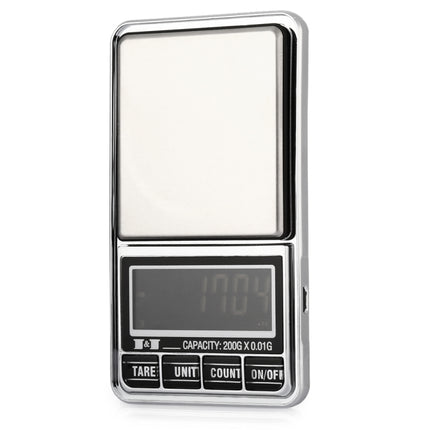 DS-29 200g x 0.01g High Accuracy Digital Electronic Scale Balance Device with 2.0 inch LCD Screen-garmade.com