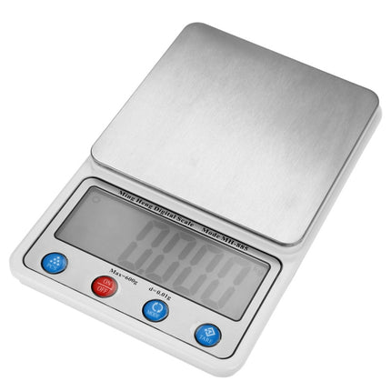 MH-885 600g x 0.01g High Accuracy Digital Electronic Portable Kitchen Scale Balance Device with 4.5 inch LCD Screen-garmade.com