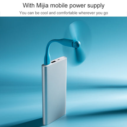 Original Xiaomi Mijia Portable Mini Mute USB Electric Fan (Blue)-garmade.com