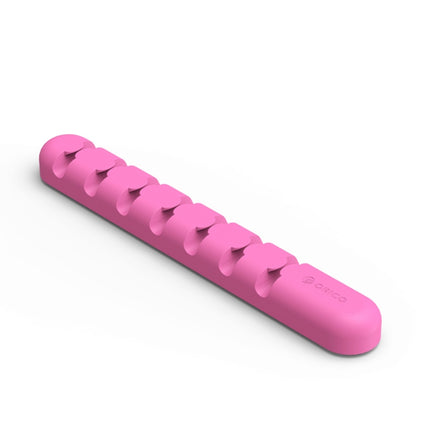 ORICO CBS7 Silicone Material Desktop Cable Manager Winder, Size: 15*2*1.2cm(Pink)-garmade.com