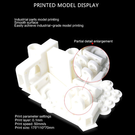 JGAURORA A1 Desktop High Precision Metal Plate Frame Three-Dimensional Physical 3D Printer-garmade.com