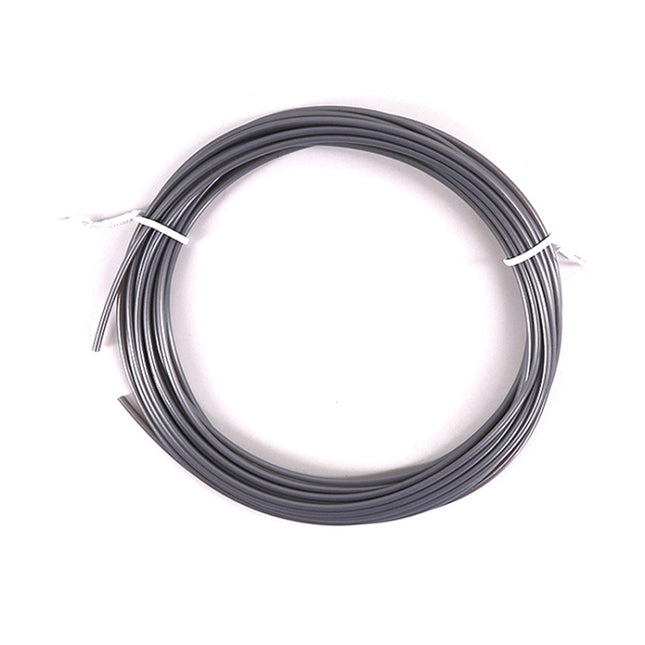 5m 1.75mm Low Temperature PCL Cable 3D Printing Pen Consumables(Silver)-garmade.com