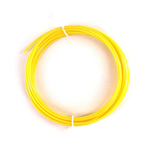 5m 1.75mm Low Temperature PCL Cable 3D Printing Pen Consumables(Yellow)-garmade.com