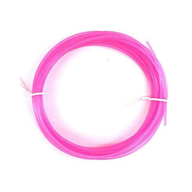 10m 1.75mm Normal Temperature PLA Cable 3D Printing Pen Consumables(Light Red)-garmade.com