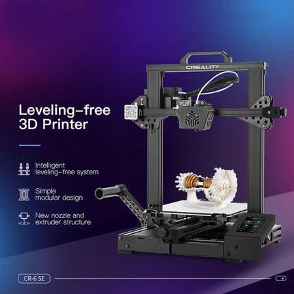 CREALITY CR-6 SE 350W Intelligent Leveling-free DIY 3D Printer, Print Size : 23.5 x 23.5 x 25cm, UK Plug-garmade.com