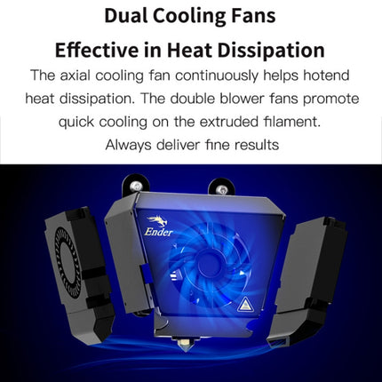 CREALITY Ender-3 Max Smart Sensor Dual Cooling Fans DIY 3D Printer, Print Size : 30 x 30 x 34cm, AU Plug-garmade.com