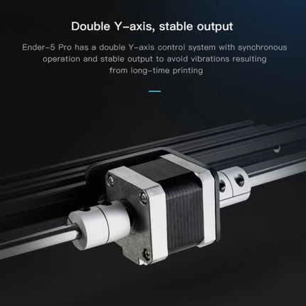 CREALITY Ender-5 Pro Silent Mainboard Double Y-axis DIY 3D Printer, Print Size : 22 x 22 x 30cm, EU Plug-garmade.com