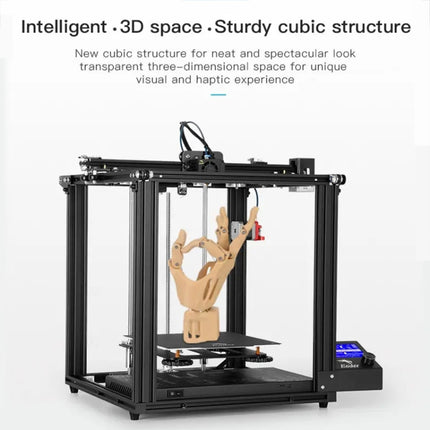 CREALITY Ender-5 Pro Silent Mainboard Double Y-axis DIY 3D Printer, Print Size : 22 x 22 x 30cm, US Plug-garmade.com