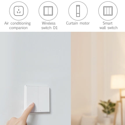 Original Xiaomi Aqara Smart Light Control One Key Wall-mounted Wireless Switch D1-garmade.com
