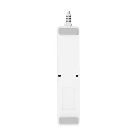 C198A 2 USB Ports + 3 US Sockets WiFi Smart Power Plug Socket, Compatible with Alexa and Google Home, AC 110V-240V, US Plug(White)-garmade.com