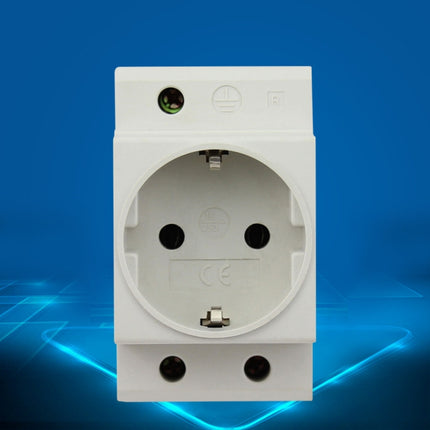 16A Modular Rail Type Socket Power Adapter, EU Plug-garmade.com