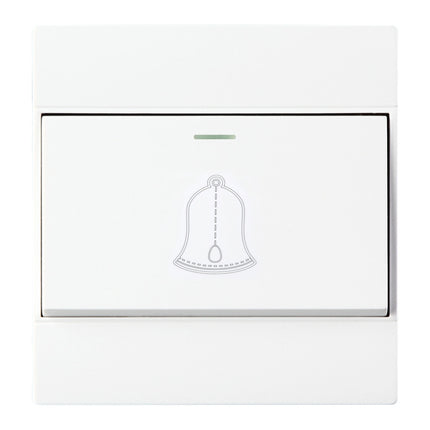 86 Type PC Wall Doorbell Single Control Switch, EU Plug-garmade.com