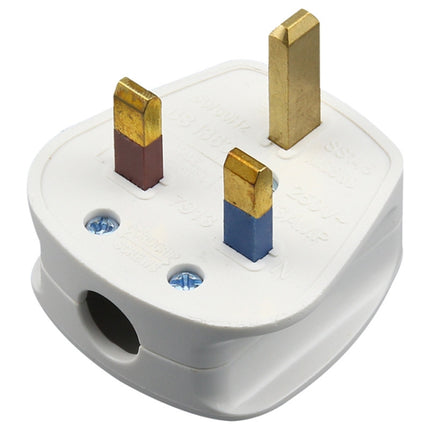 Three-pin 13A Power Wiring Plug With Fuse Tube, UK Plug-garmade.com