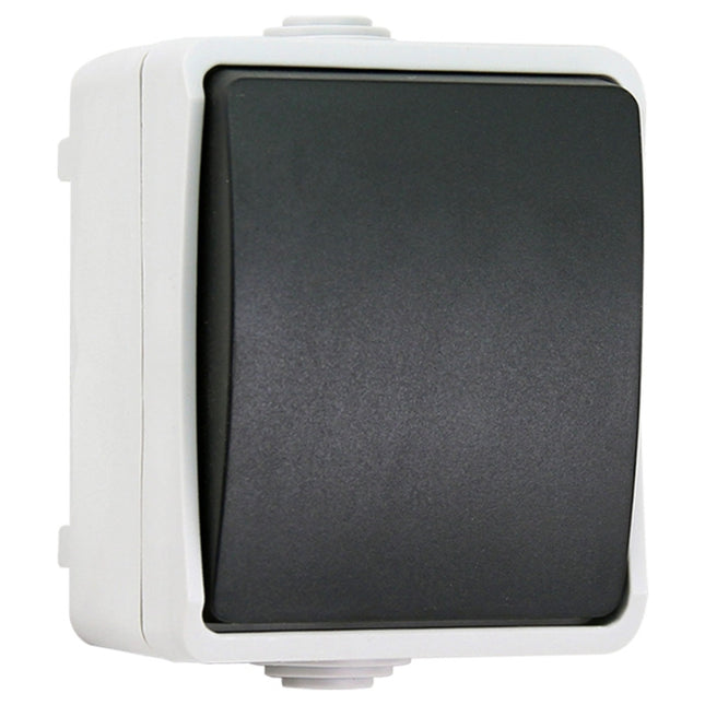IP44 Waterproof Kitchen Bathroom Single Control Switch, EU Plug-garmade.com