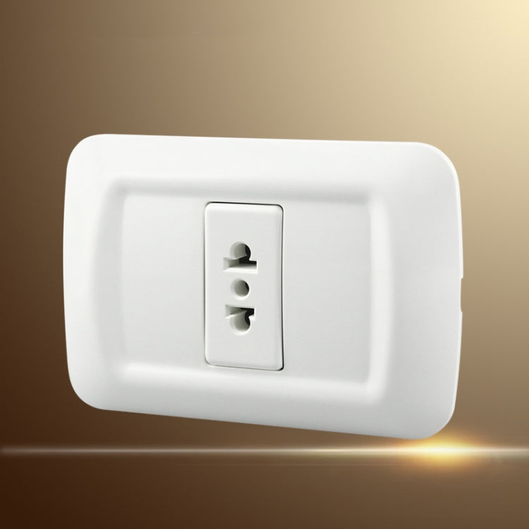 Circular Inner Wall Socket Round Flat Single Connection Ambipolar Wall-mounted Socket – Garmade