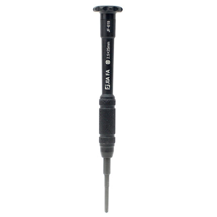 JIAFA JF-619-2.5 Hollow Cross Tip 2.5 x 25mm Repair Middle Bezel Screwdriver for iPhone(Black)-garmade.com