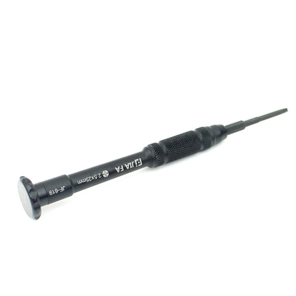 JIAFA JF-619-2.5 Hollow Cross Tip 2.5 x 25mm Repair Middle Bezel Screwdriver for iPhone(Black)-garmade.com