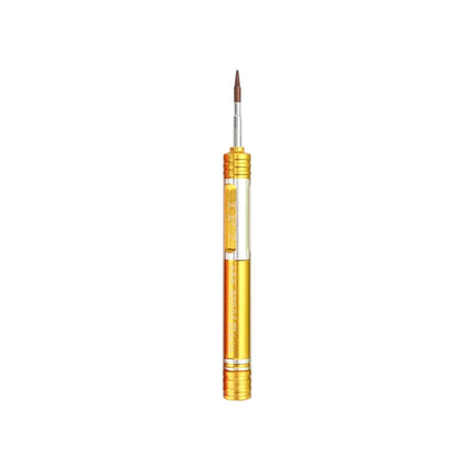 JF-iphone7 Tri-point 0.6 Part Screwdriver for iPhone 7 & 7 Plus & Apple Watch(Gold)-garmade.com
