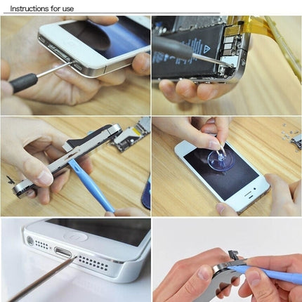 7 in 1 Screwdriver Repair Open Tool Kit for iPhone 6 / SE / 5s & 5c & 5 / 4s & 4-garmade.com