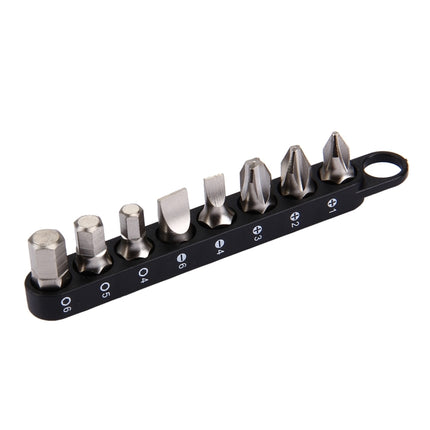 RGH-9A 9 in 1 Thin Ratchet Wrench Set (Straight)-garmade.com