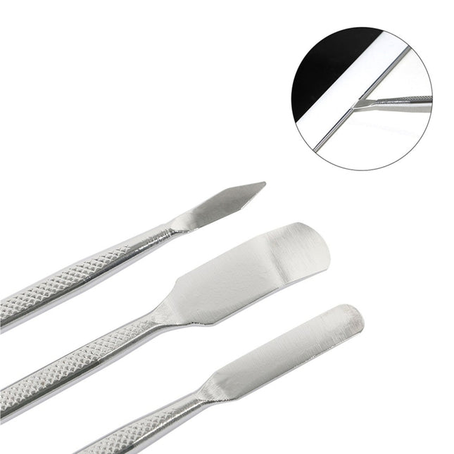 P8824 Professional Mobile Phone / Tablet 18.8cm 3 in 1 Metal Disassembly Rods Crowbar Repairing Tool-garmade.com