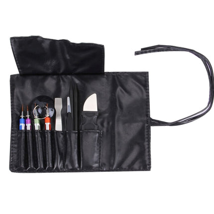 Appropriative Professional Screwdriver Repair Open Tool Kit with Roll Leather Bag For iPhone 7 & 7 Plus-garmade.com