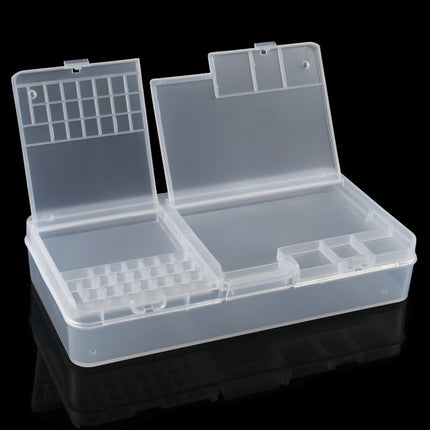 W203 Plastic Organizer Container Storage Box for Jewelry Earring Fishing Hook Mobile Device Accessories Small Accessories-garmade.com