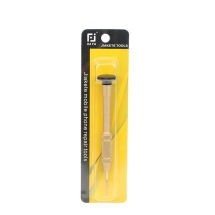 Professional Repair Tool Open Tool 25mm T4 Hex Tip Socket Screwdriver(Gold)-garmade.com