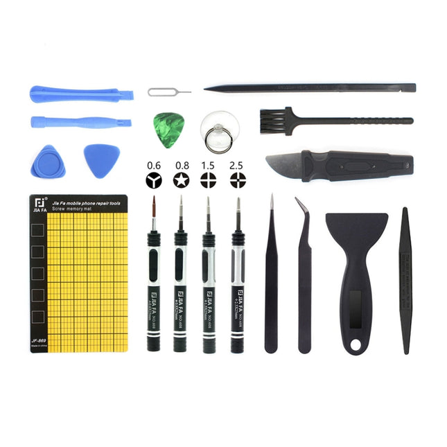 JIAFA JF-8128 19 in 1 Phone Repair Tool Set-garmade.com