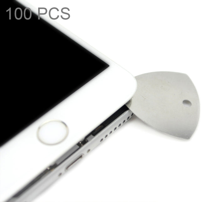 100 PCS JIAFA P8819 Stainless Steel Phone Repair Triangle Opening Picks-garmade.com