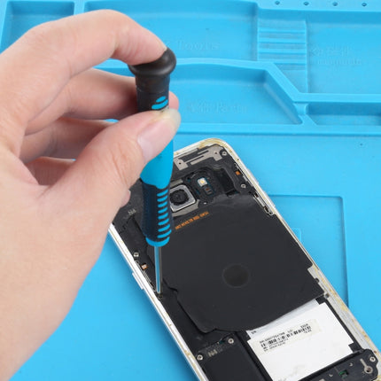 JIAFA JF-607-2.0 Slot 2.0 Mobile Phone Repair Screwdriver (Blue)-garmade.com