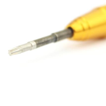 Professional Repair Tool Open Tool 25mm T6 Hex Tip Socket Screwdriver(Gold)-garmade.com