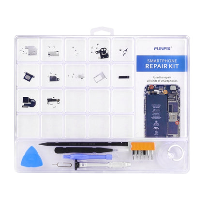 FUNFIX 14 in 1 Repair Open Tool Kit with Blades for iPhone 6 & 6s / iPhone 5 & 5S / Mobile Phone-garmade.com