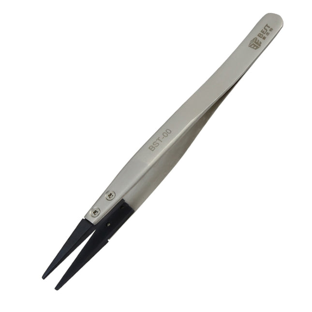 BEST BST-00 Straight Head Tweezers for Mobile Phone / Computer Repair-garmade.com