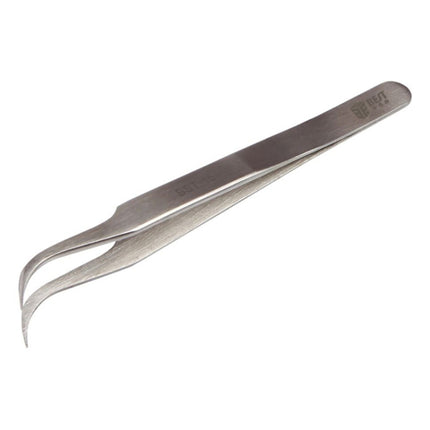 BEST BST-15L Brushed stainless steel tweezers-garmade.com