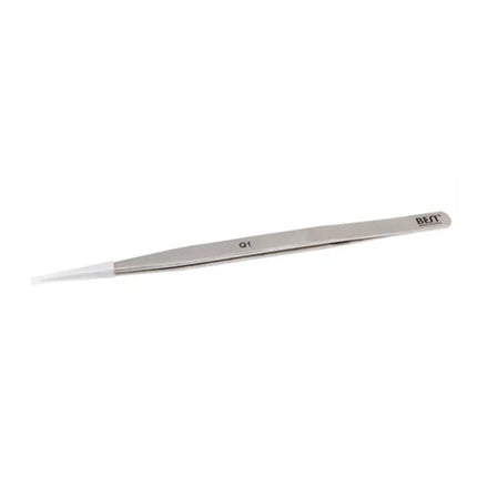 BEST BST-Q1 Brushed stainless steel tweezers-garmade.com