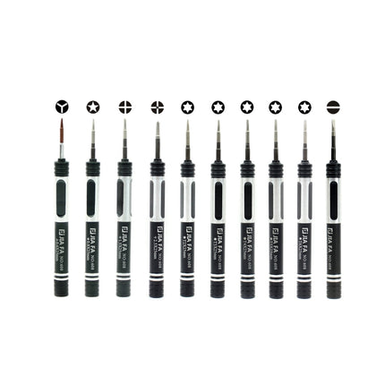 JF-8134 10 in 1 Multi-model Available Metal Mobile Phone Repair Tool Combination Screwdriver-garmade.com