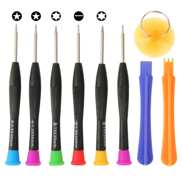 9 in 1 Professional Screwdriver Repair Open Tool Kit for iPhone 6 & 6s / iPhone 5 & 5S-garmade.com