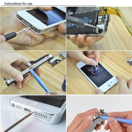 9 in 1 Professional Screwdriver Repair Open Tool Kit for iPhone 6 & 6s / iPhone 5 & 5S-garmade.com